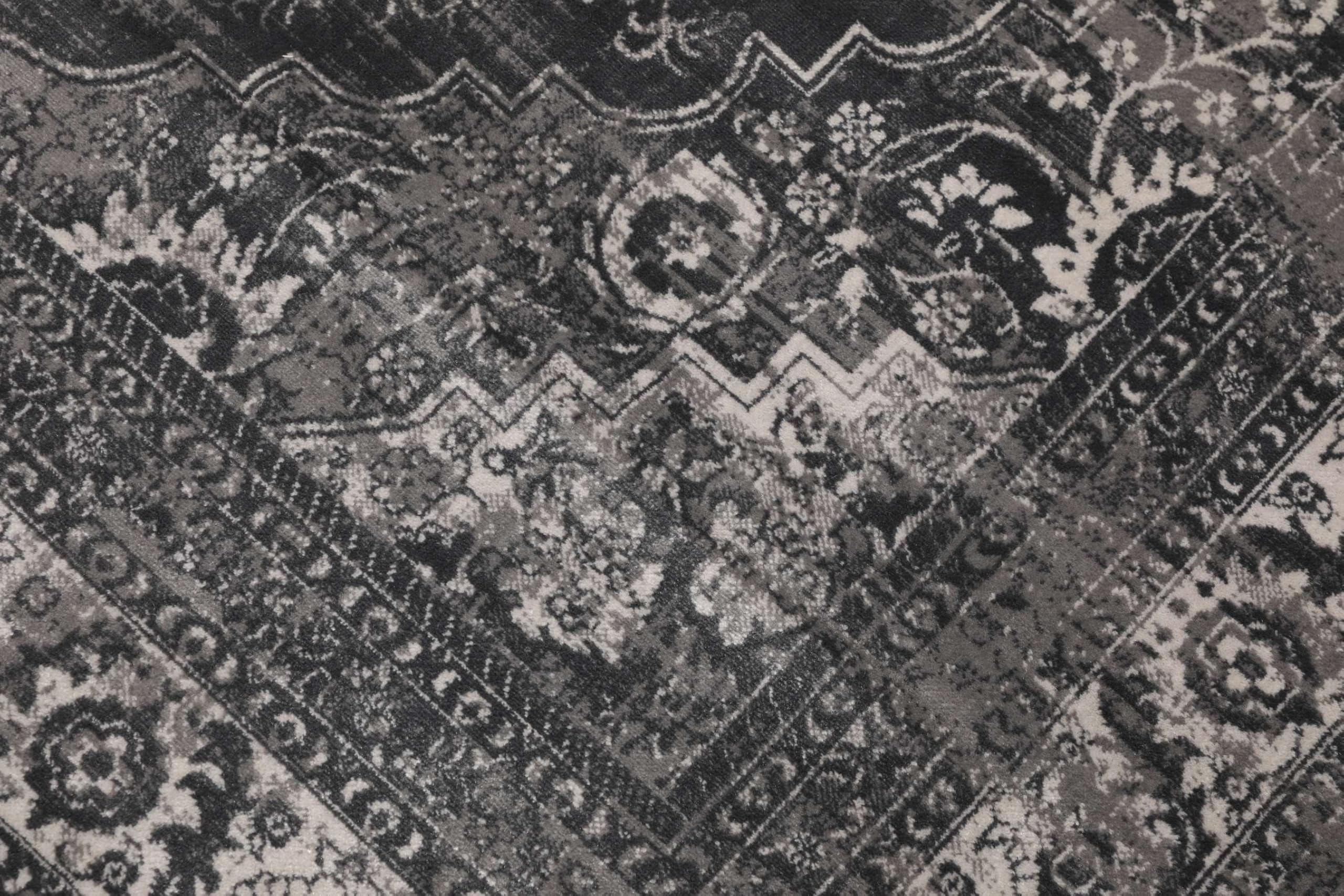 RugVista Jacinda Tapis, 200 x 300 cm, Charcoal