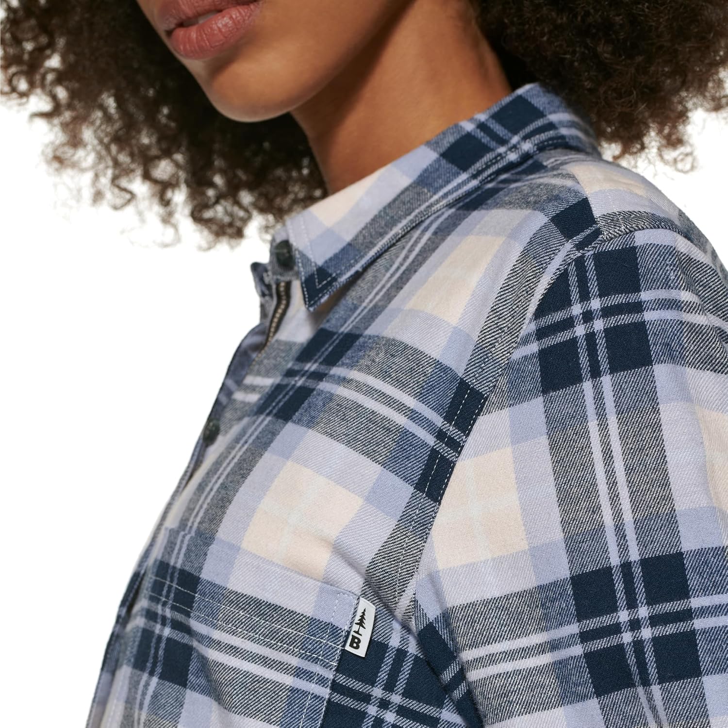 BASS Outdoor Womens Flannel Button-up Soft Shirt - Image 5