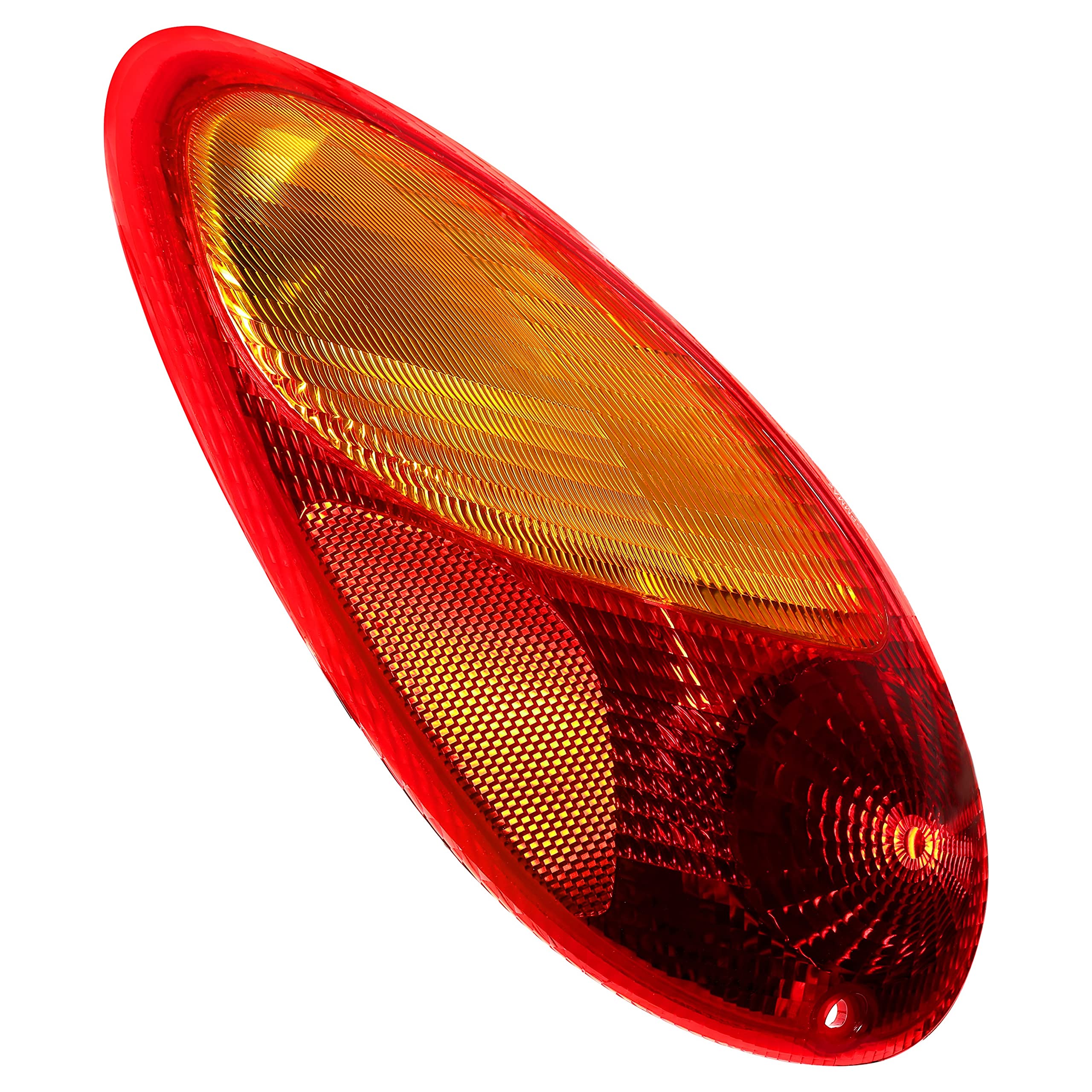HECASA Tail Light Compatible with 2001-2005 Chrysler PT Cruiser Taillight Tail Lamp Brake Lamp Left LH Replacement for 5288743AG CH2800145 w/Bulb (Driver Side)