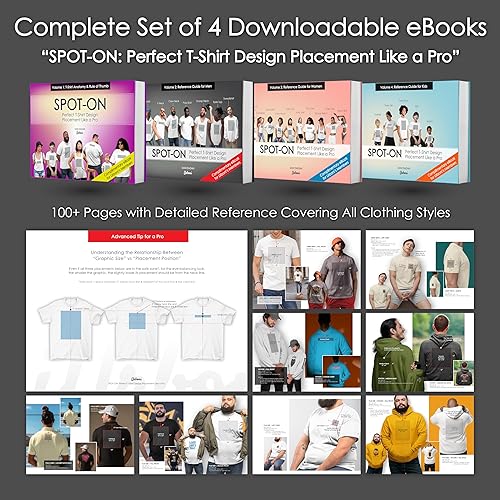 Miniatura 6 de (5 tamaños), guía de regla de camiseta para alineación de vinilo, herramienta de medición de camisetas, guía de colocación central para prensa de