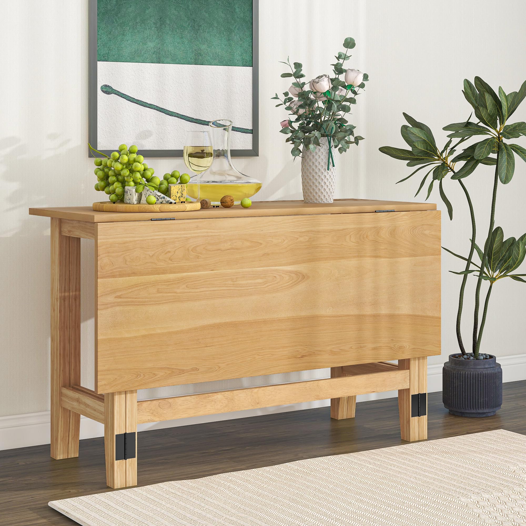 LUMISOL Extendable Dining Room Table