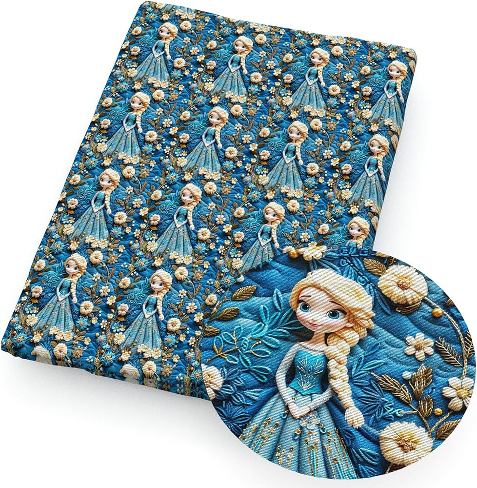 Amazon.co.jp: アナと雪の女王 布 布地 切売カット エルサ アナ diy