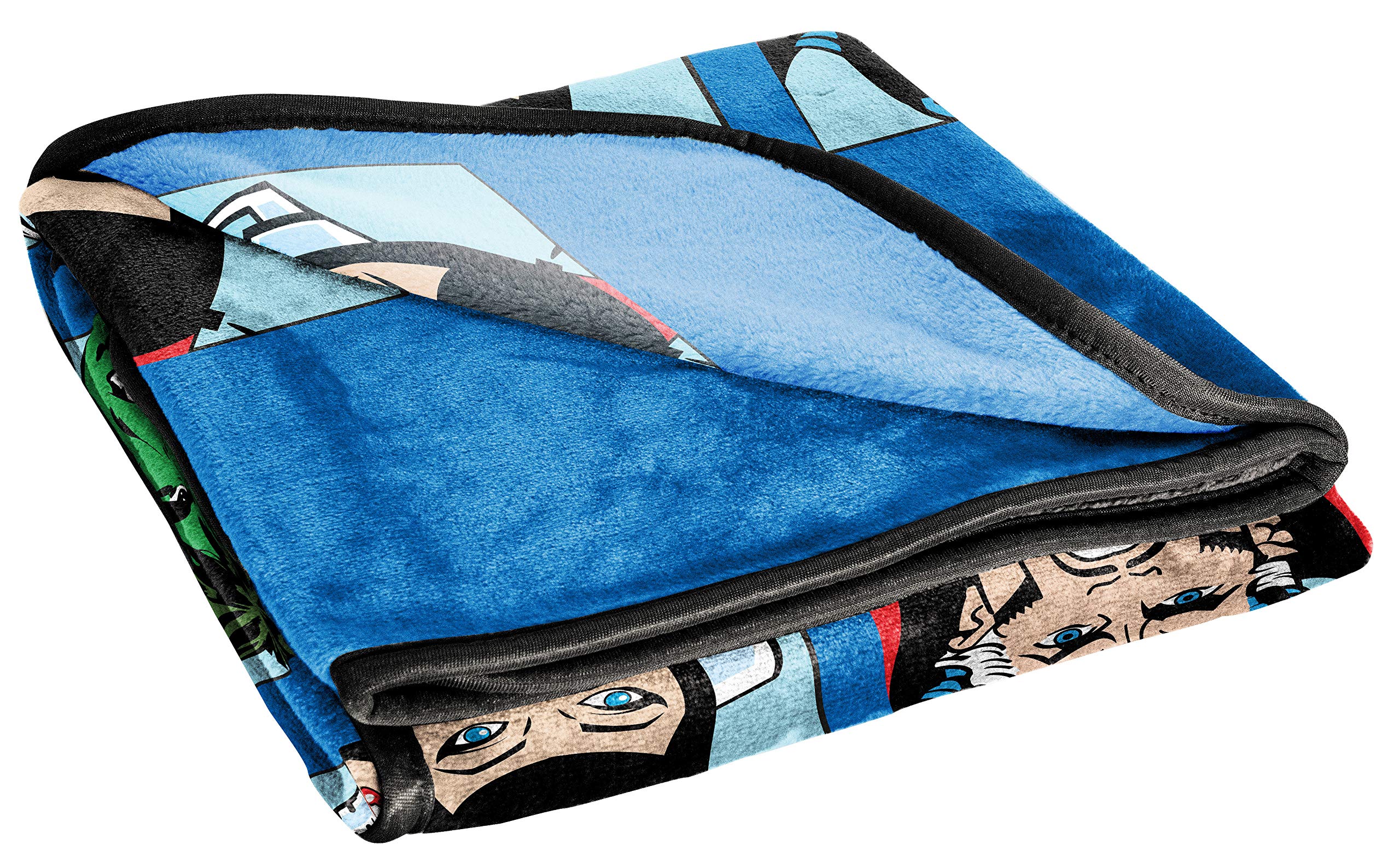 Marvel Avengers Überwurfdecke Für Kinder – 116,8 X 152,4 Cm, Superweiches Fleece Mit Captain America & Co.