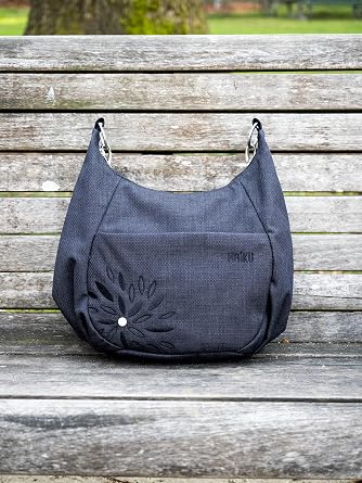HAIKU Amble Hobo Bag with Removable Shoulder Strap and Adjustable Crossbody Strap