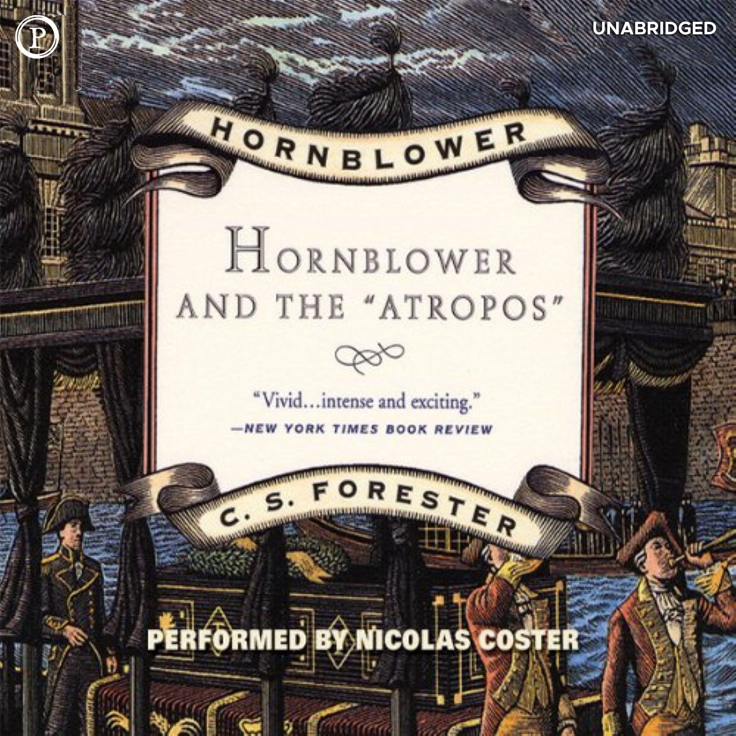 Cover art for Hornblower and the "Atropos"