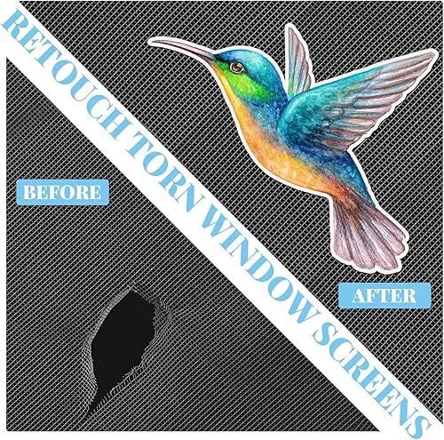 Miniatura 5 de Eersida 16 imanes de colibrí para puertas mosquiteras de doble cara, adhesivos magnéticos decorativos para ventanas, patios, puertas correderas,