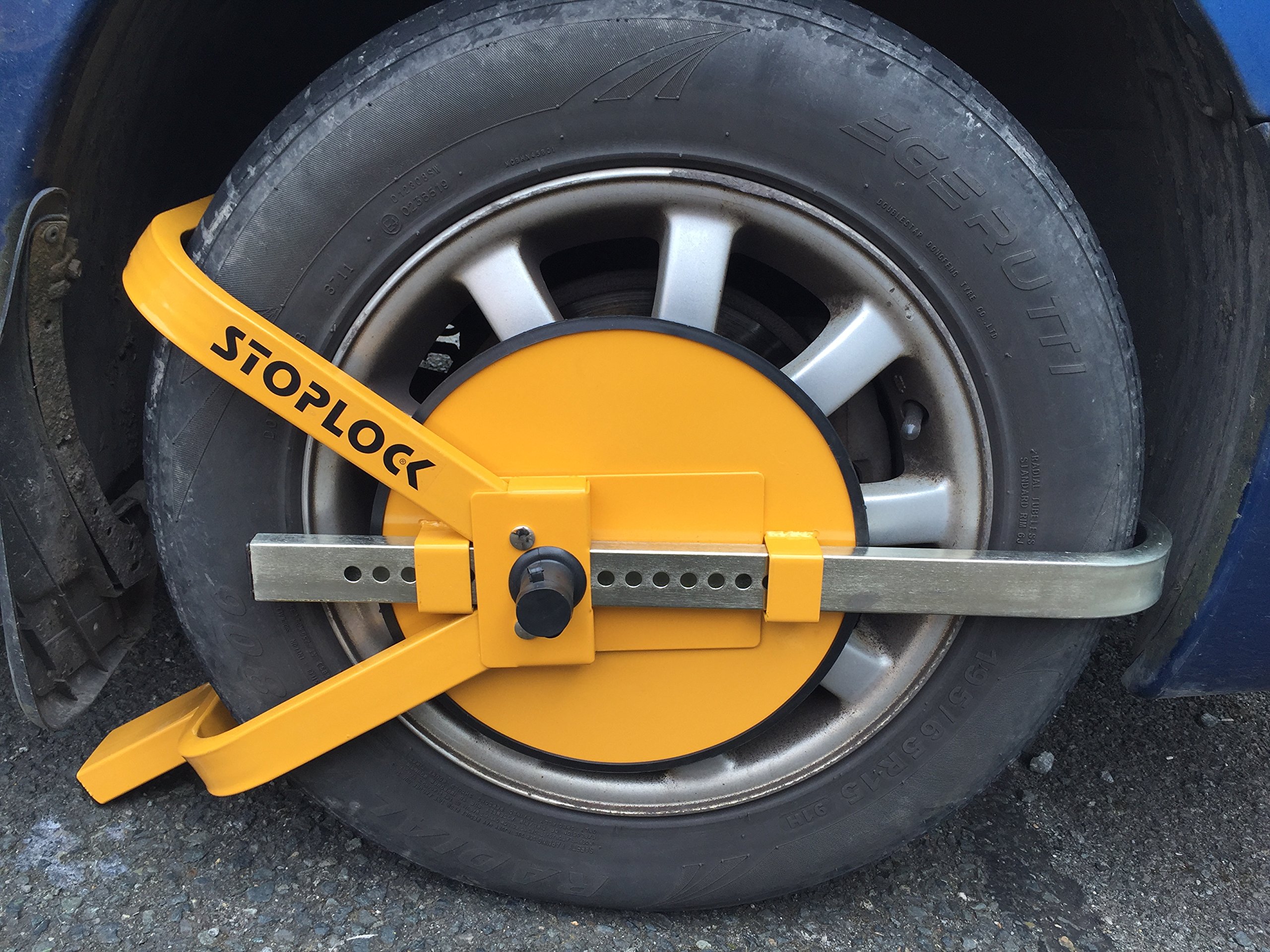 XtremeAuto® Car/Van/Caravan HEAVY DUTY Wheel Clamp Security Lock For 13 - View #6