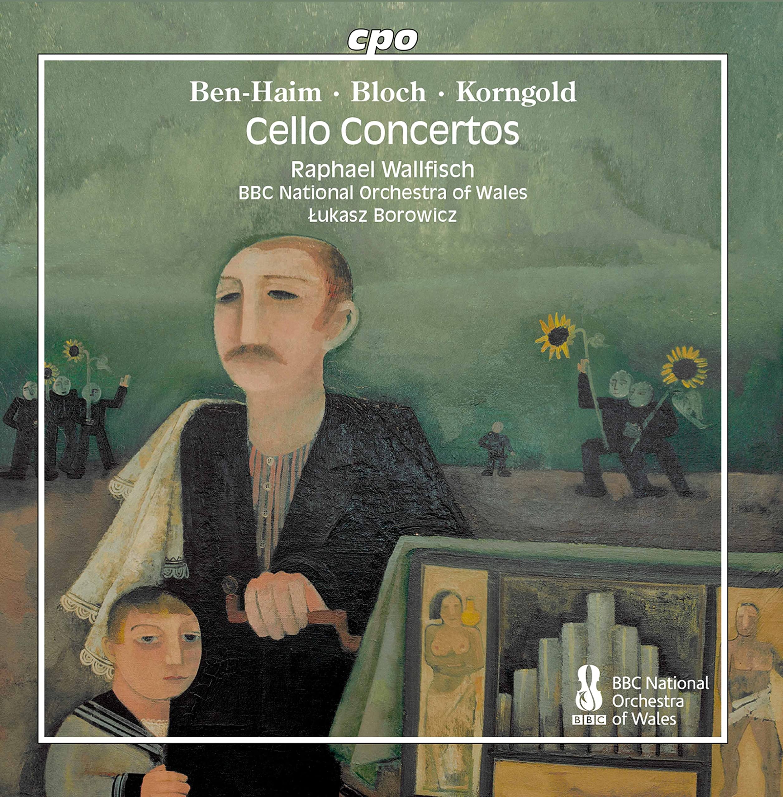 Paul Ben-Hain, Ernest Bloch, Erich Wolfgang Korngold: Cello Concertos
