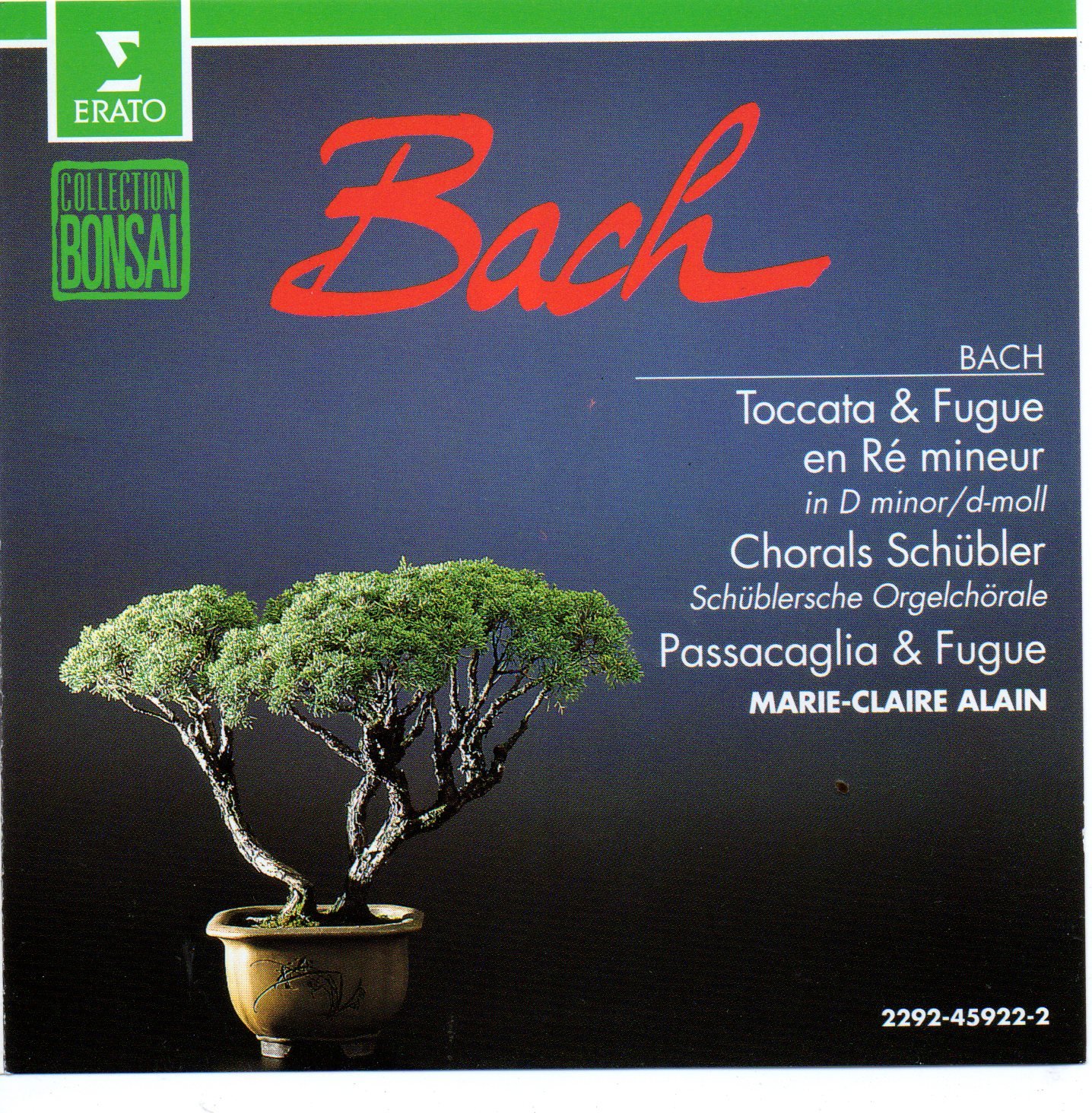 Organ Works [Audio CD] Bach and Alain