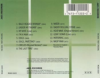 Amazon.com: Two's Missing: CDs & Vinyl