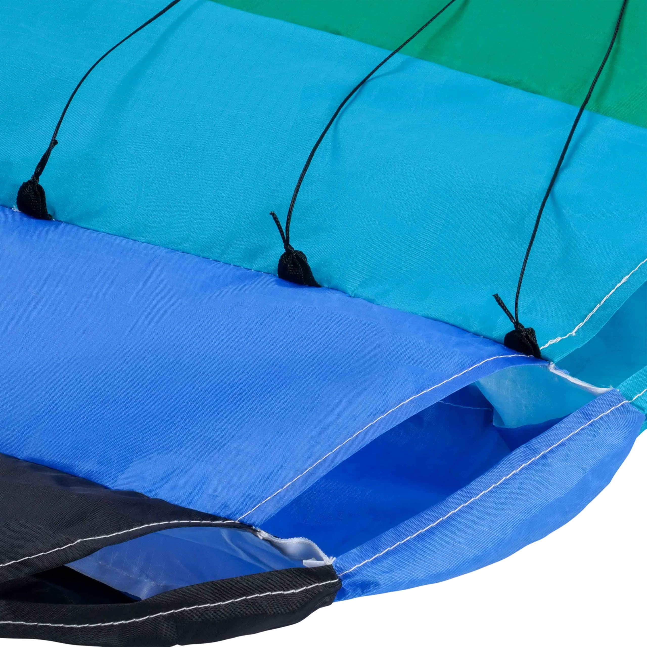 Wolkenstürmer Paraflex Básico 1.7, Arco Iris - Cometa de 2 líneas para Principiantes
