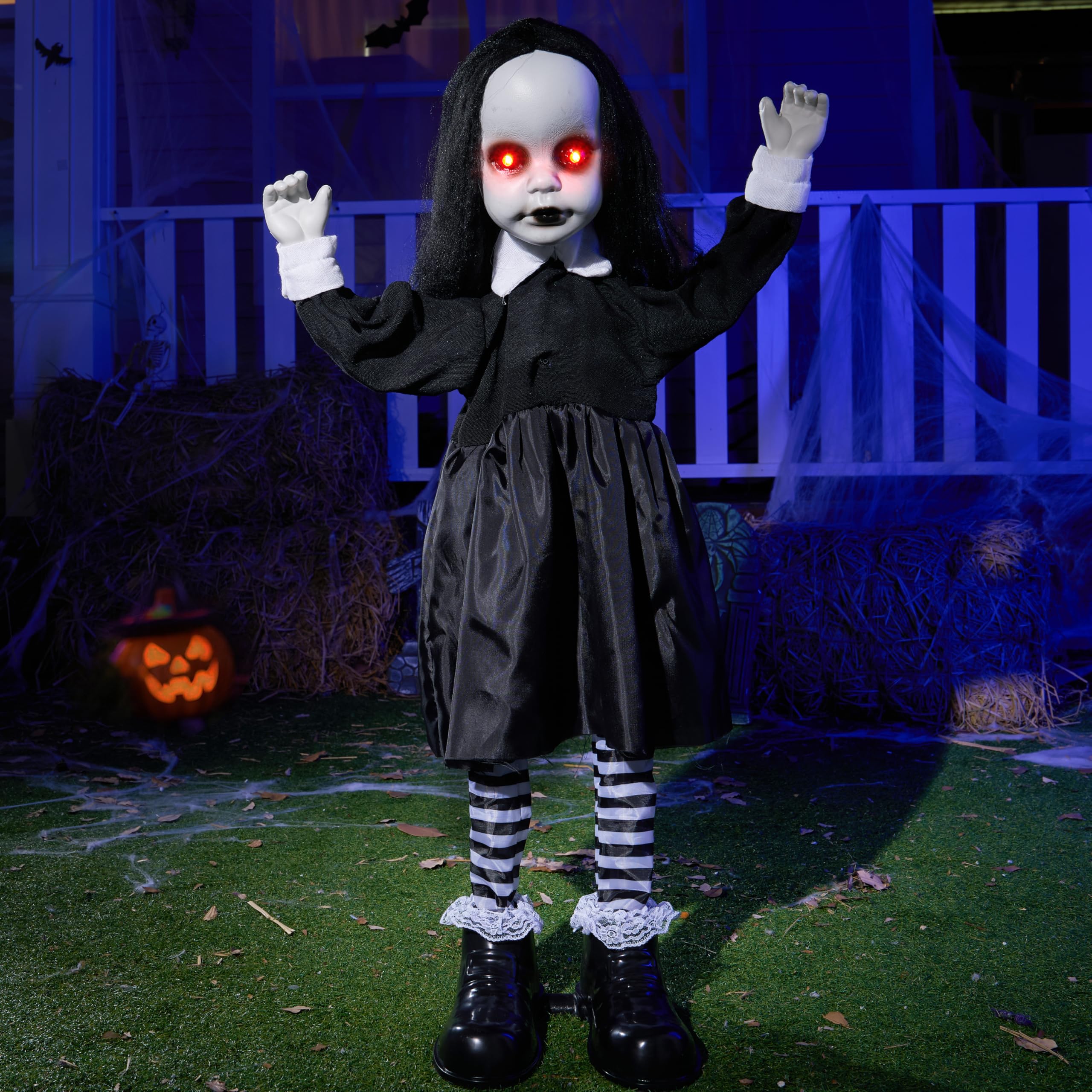 JOYIN Scary Halloween Decorations Outdoor, 31.5