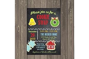 Christmas Cookie Exchange Invitations: Festive and Fun