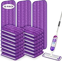 Vista 13 de 6 paquetes de almohadillas reutilizables para fregona compatibles con Swiffer PowerMop, almohadillas de microfibra para suelos de madera, repuestos