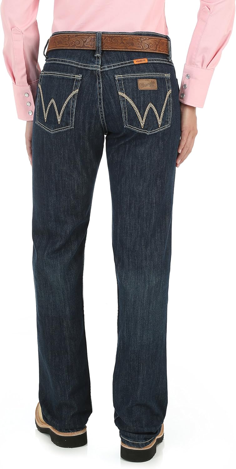 Wrangler Womens Fr Western Mid Rise Boot Cut Jean - Image 2