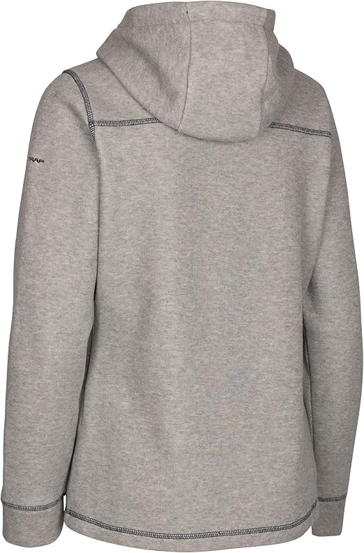 Trespass Veste polaire pour homme avec fermeture éclair intégrale Sherpa Airtrap Buck B, Vert feuille, S