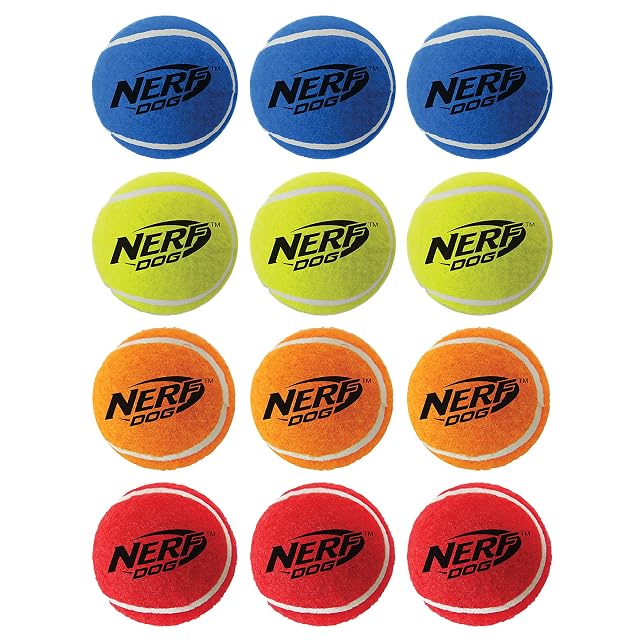Foto 6 de 6 de Nerf Dog Juego de Regalo de Juguetes para Perros de 12 Piezas