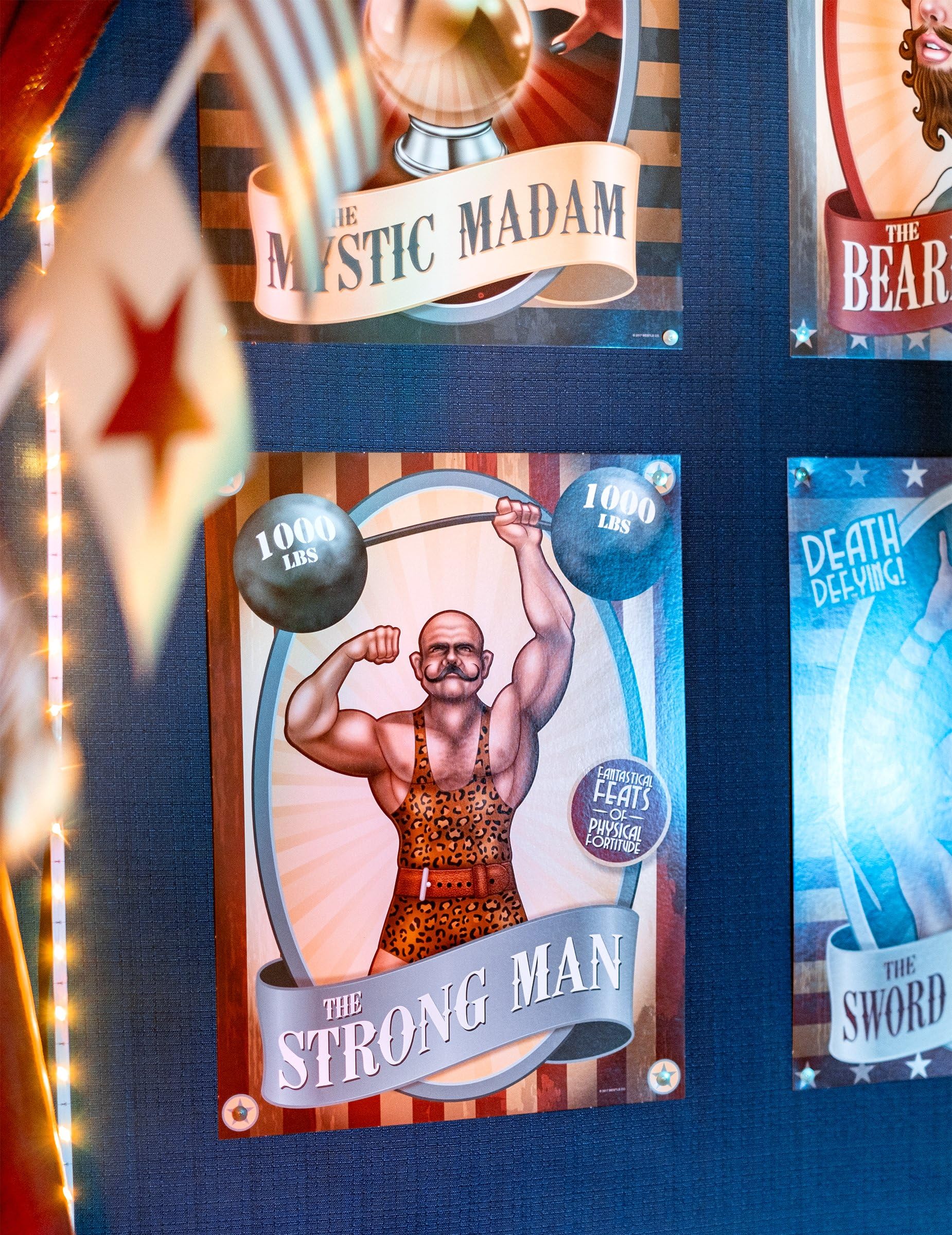 Amazon.com: Beistle Vintage Circus Poster Cutouts - Pack of 3