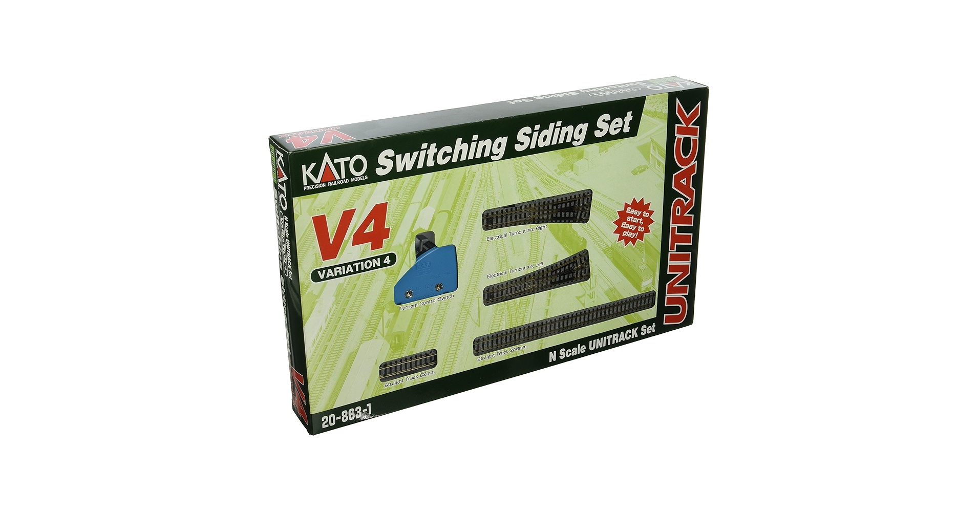 Amazon.com: Kato USA Model Train Products V4 UNITRACK