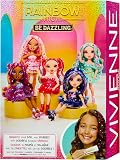 Rainbow High Be Dazzling - Vivienne Rouge - Fashion Doll rossa da 28 cm con decori, gemme scintillanti e accessori per lo styling - 13