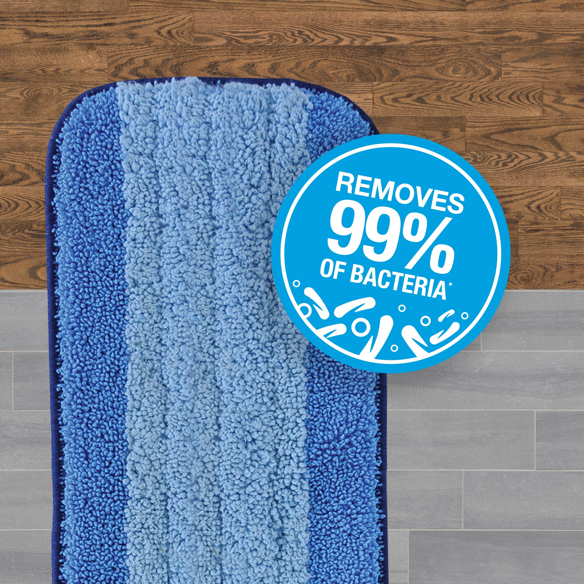 Bona Spray Mop Premium para Suelos Laminados y Superficies Duras, 2x recambio mopa de microfibra lavable