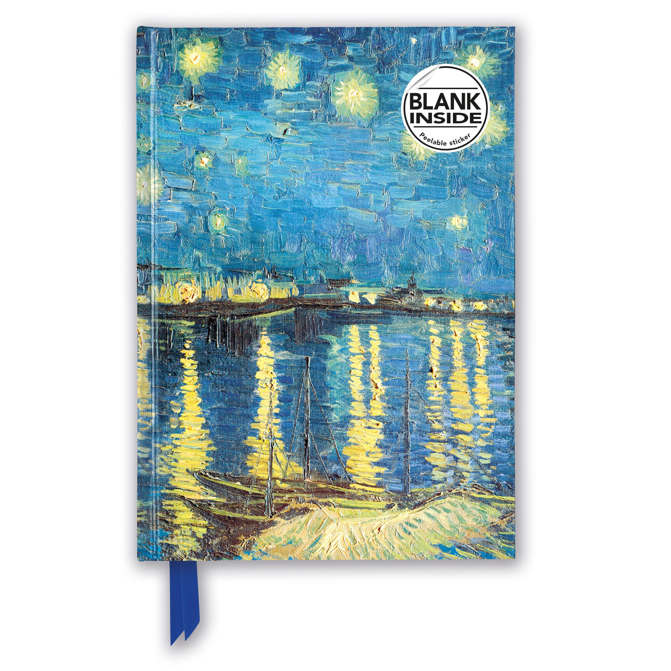Vincent van Gogh: Starry Night over the Rhône  by Flame Tree Studio NOTEBOOK