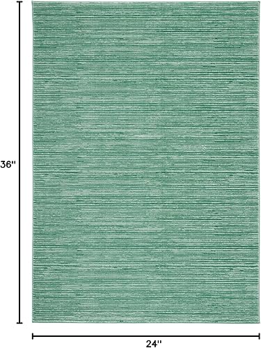 Vista 378 de SAFAVIEH Vision Collection VSN606F - Tapete de 6 pies x 9 pies, crema, moderno, ombré, no desprende pelo, fácil cuidado, para zonas de alto tráfico