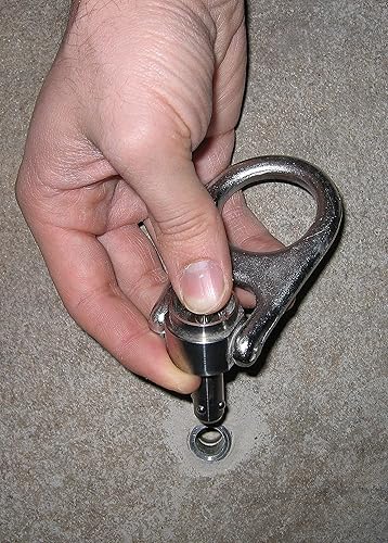 Miniatura 4 de 3M DBI-SALA 2101004 - Anclaje para pared, ensayo de detención, color plateado