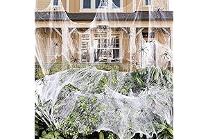 ZPISF Spider Webs for Bewitching Halloween Decor