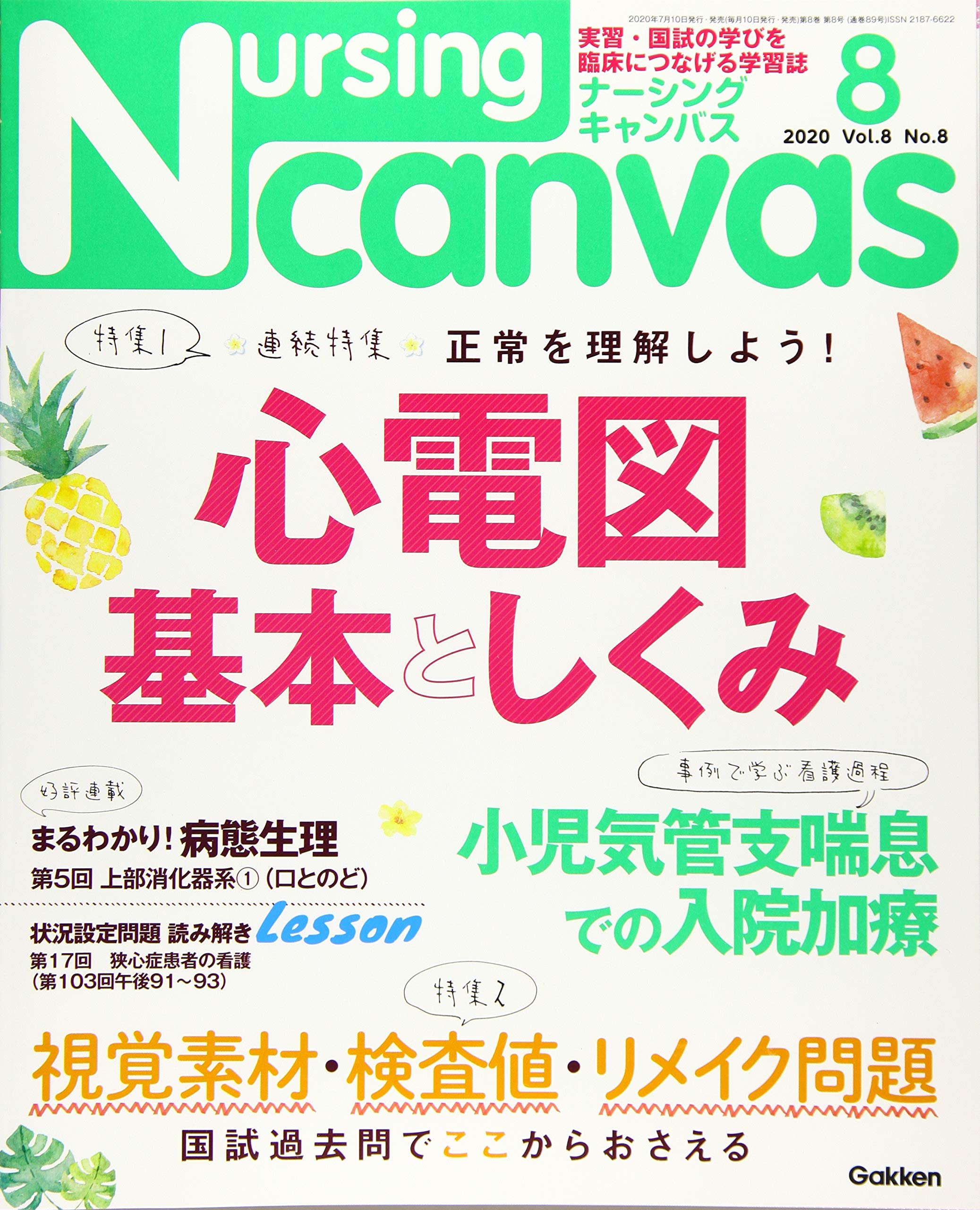 NursingCanvas 2020年 8月号 Vol.8 No.8 (ナーシング・キャンバス) |本
