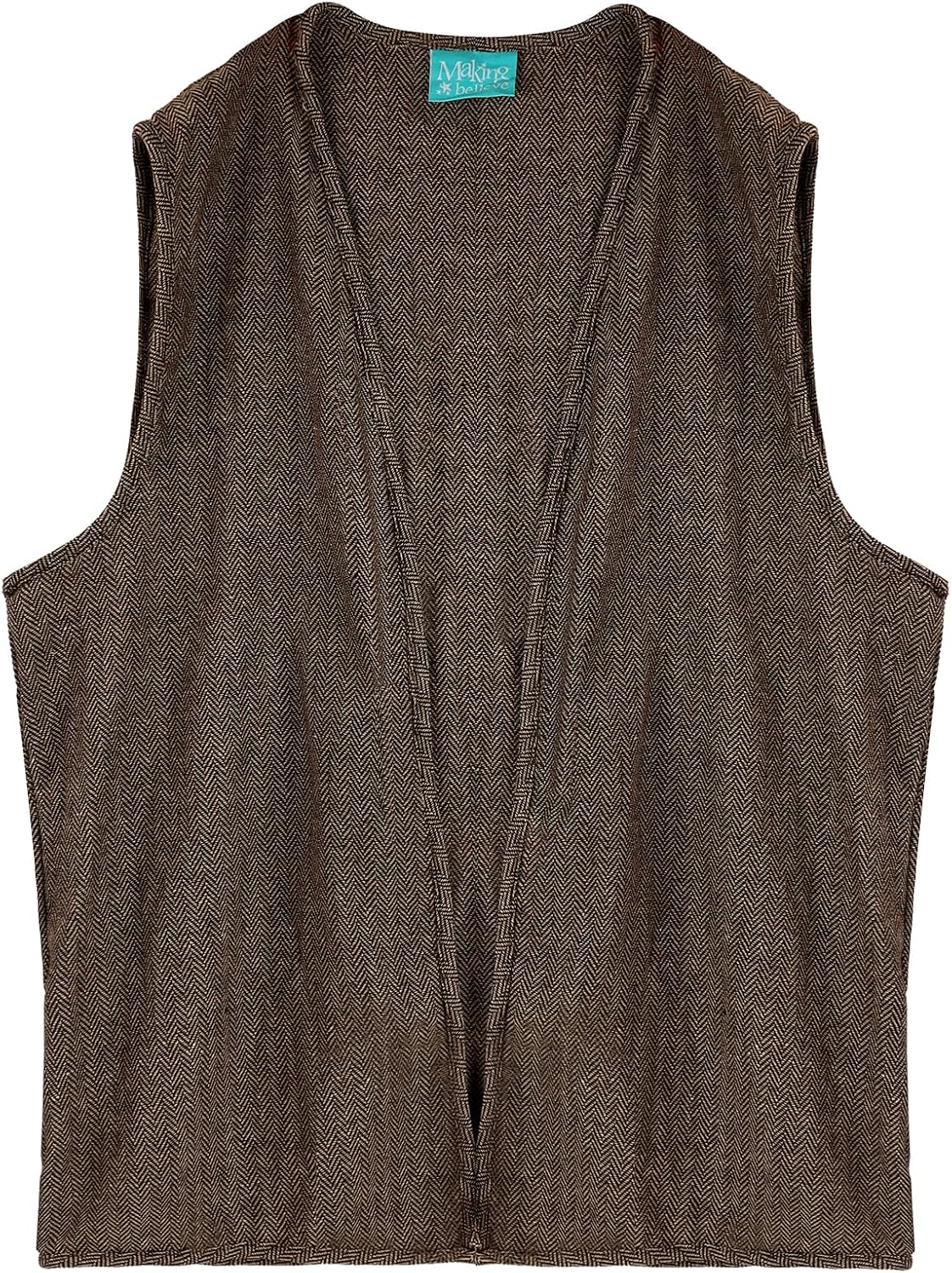 Men's Peasant Vest – Viking, Pirate, and Medieval Rennaissance Faire Costume Vest for Men (Choose Color and Size)