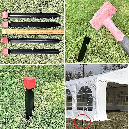 Miniatura 6 de DELTA Tienda de campaña de PVC de 20 x 20 pies, tienda de campaña de boda, tienda de campaña resistente al fuego, carpas para fiestas al aire libre