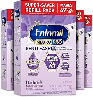 Enfamil NeuroPro Gentlease Baby Formula, Brain and Immune Support with DHA, Clinically Proven to Reduce Fussiness, Crying,...