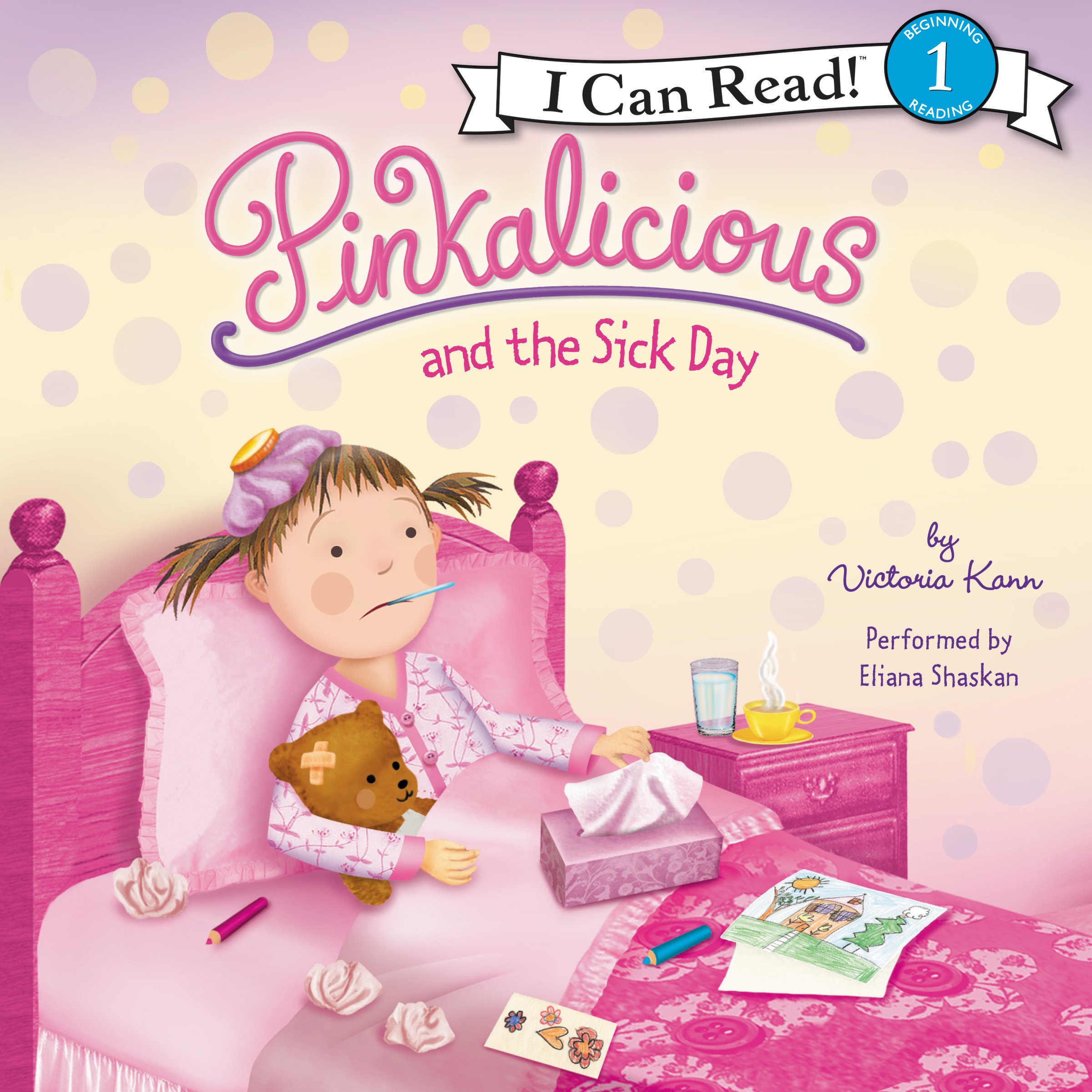 Cover art for Pinkalicious and the Sick Day