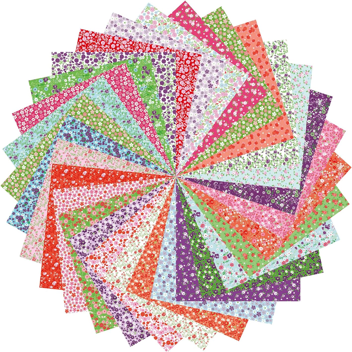 Avenue Mandarine Origami Paper, Liberty, 20 x 20 cm, 70 g