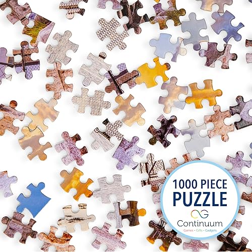 Miniatura 3 de Rompecabezas de faro para adultos, 1000 piezas, rompecabezas escénico del océano por Continuum Games