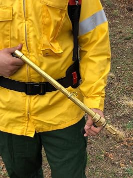 Indian 190653 SmokeChaser FP300 Dual Action Collapsible Bag Fire Pump, Yellow