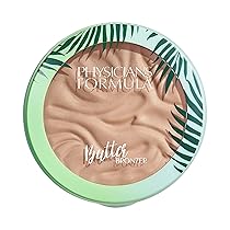 Physicians Formula – Murumuru Butter Bronzer – Terra Abbronzante Viso, Colore Chiaro, a Base di Burro di Murumuru ad Effetto Illuminante – con Applicatore in Spugna – Light Bronzer