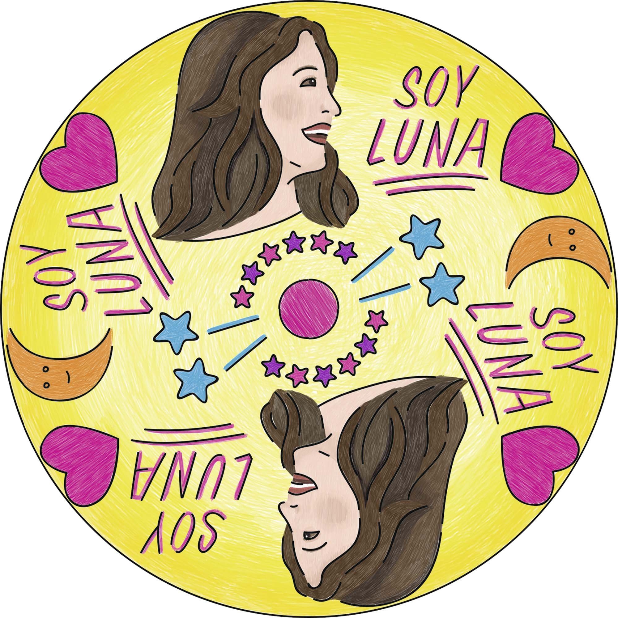 Desene cu Soy Luna de colorat, fise, imagini și planșe de colorat cu