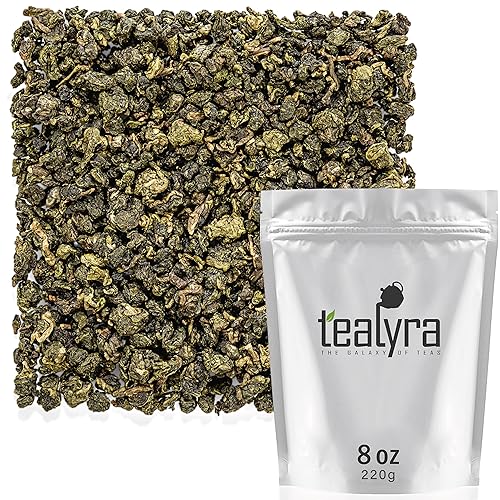 Tealyra - Jin Xuan Milk Supreme Oolong - Té de hojas sueltas Oolong taainwanés de alta montaña - Cultivado orgánicamente - Procesado naturalmente -