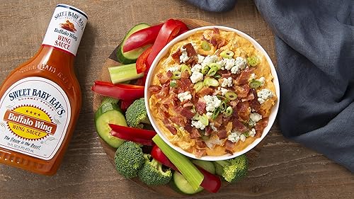 Miniatura 4 de Sweet Baby Ray's Nashville Caliente, Búfalo suave, paquete variado de salsa de ala de búfalo regular, 16 onzas líquidas (paquete de 3)