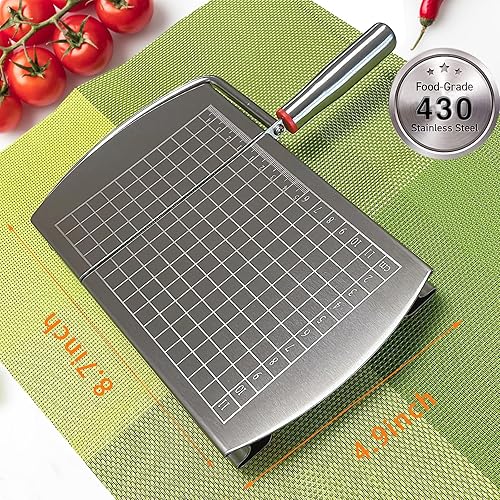 Miniatura 2 de Cortador de queso, cortador de queso multifuncional de acero inoxidable, adecuado para cortar queso en bloques, mantequilla, verduras, salchichas,