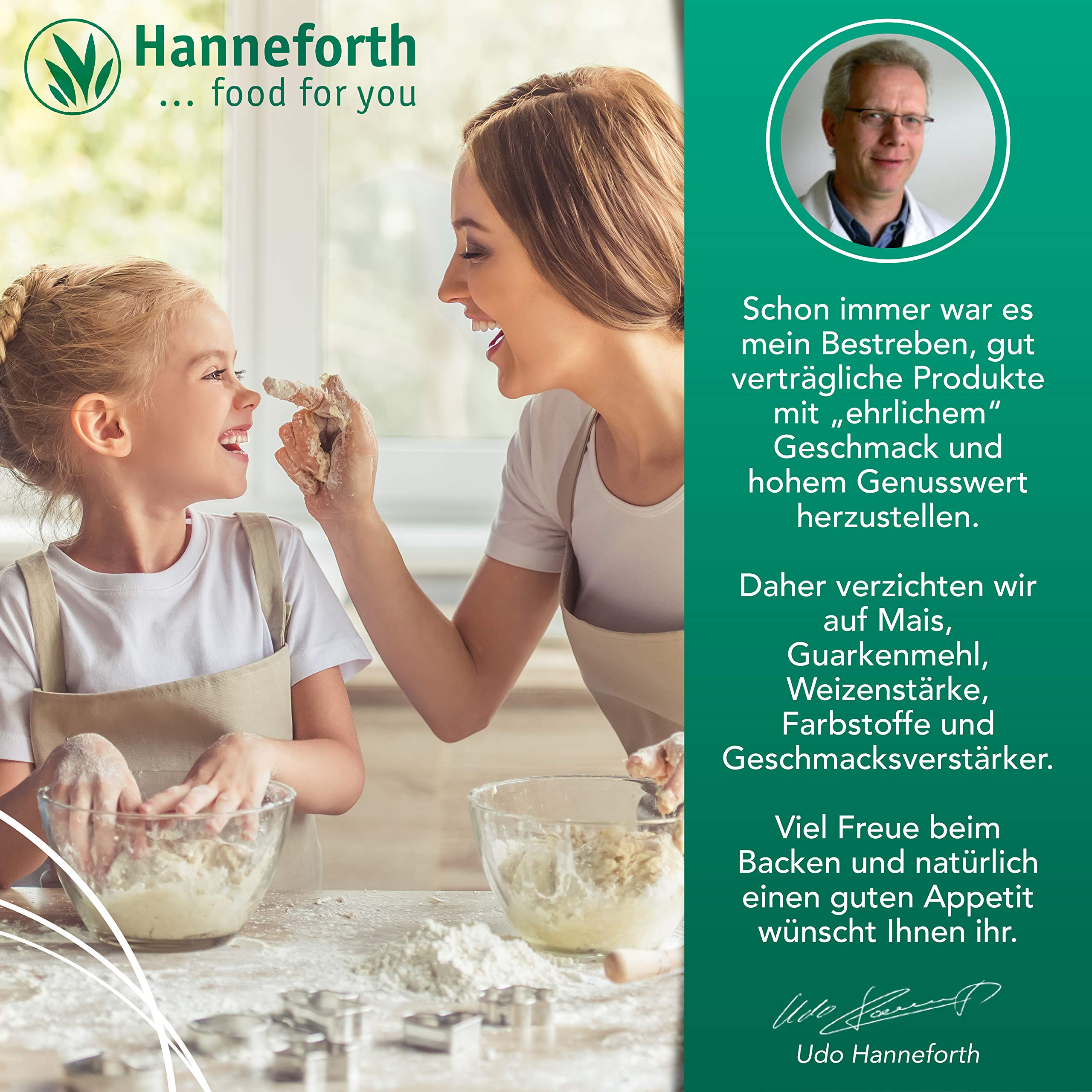 Reines glutenfreies Kochbananenmehl | 3x500gr | Hanneforth