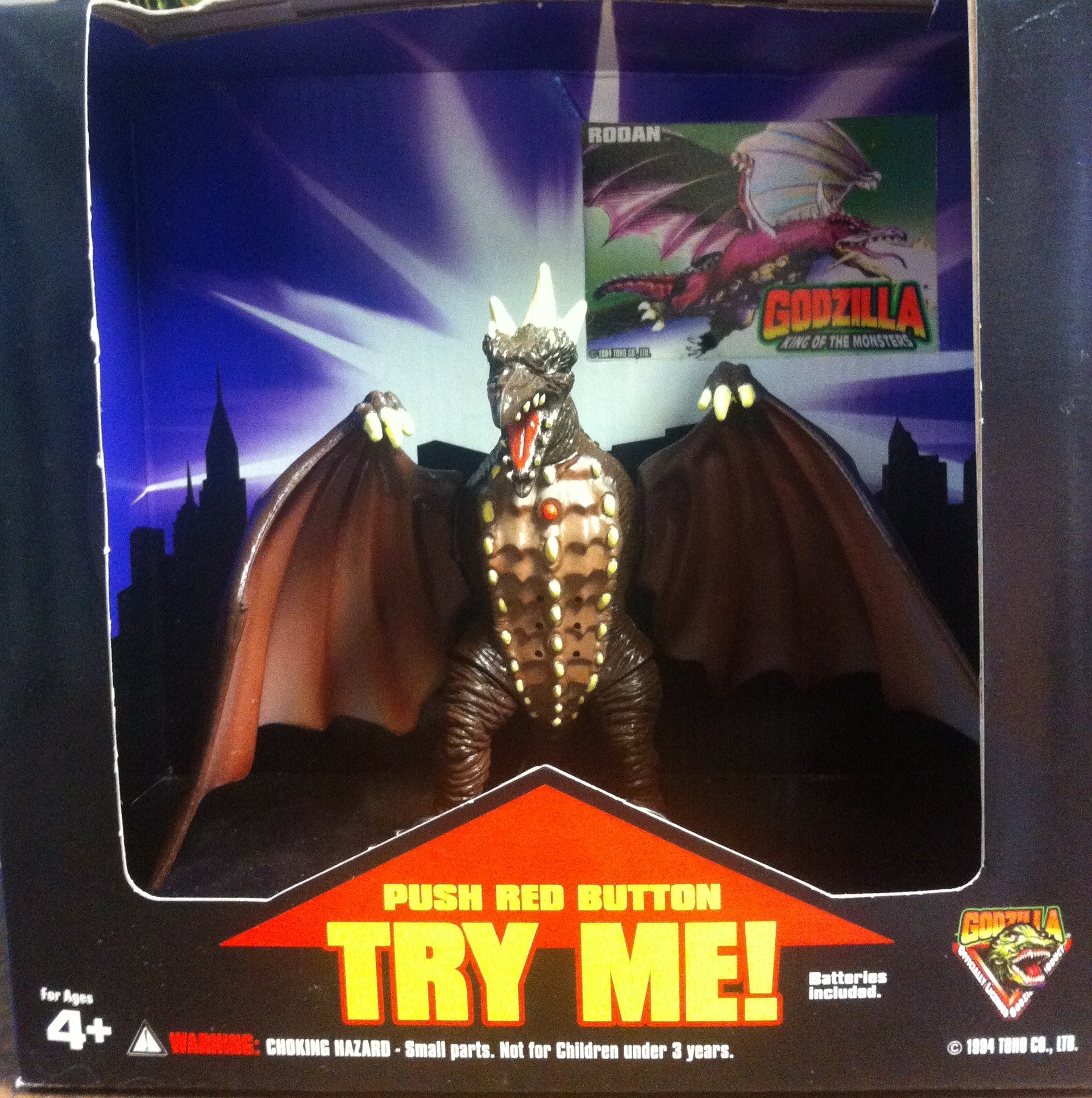 Rodan Action Figure-Godzilla King of the Monsters