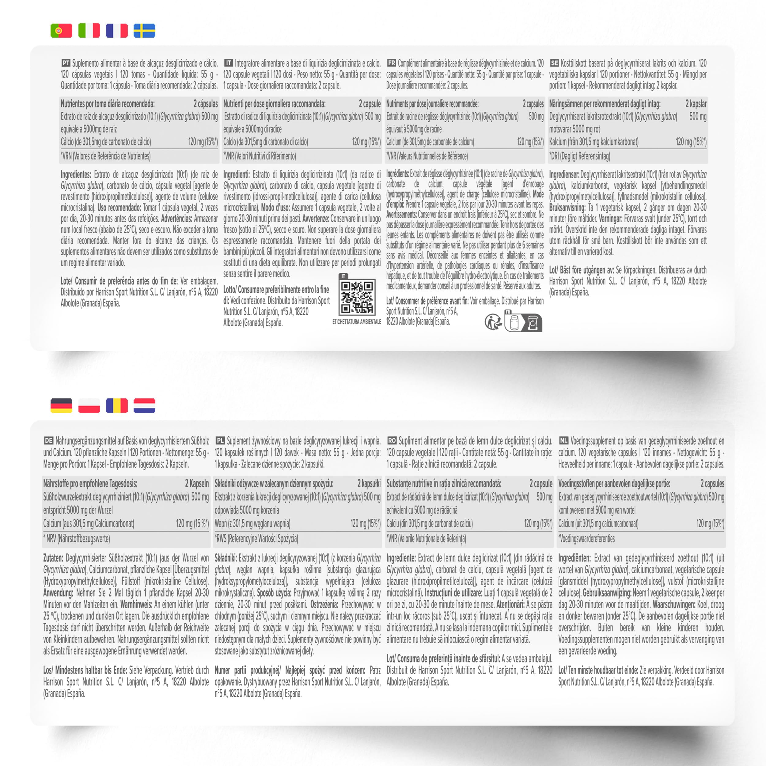 HSN Liquirizia Deglicirrinizzata DGL (Glycyrrhiza glabra) 5000 mg | 120 Capsule Vegetali | Estratto Puro di Radice 10x Più Concentrato | Non OGM, Vegano, Senza Glutine