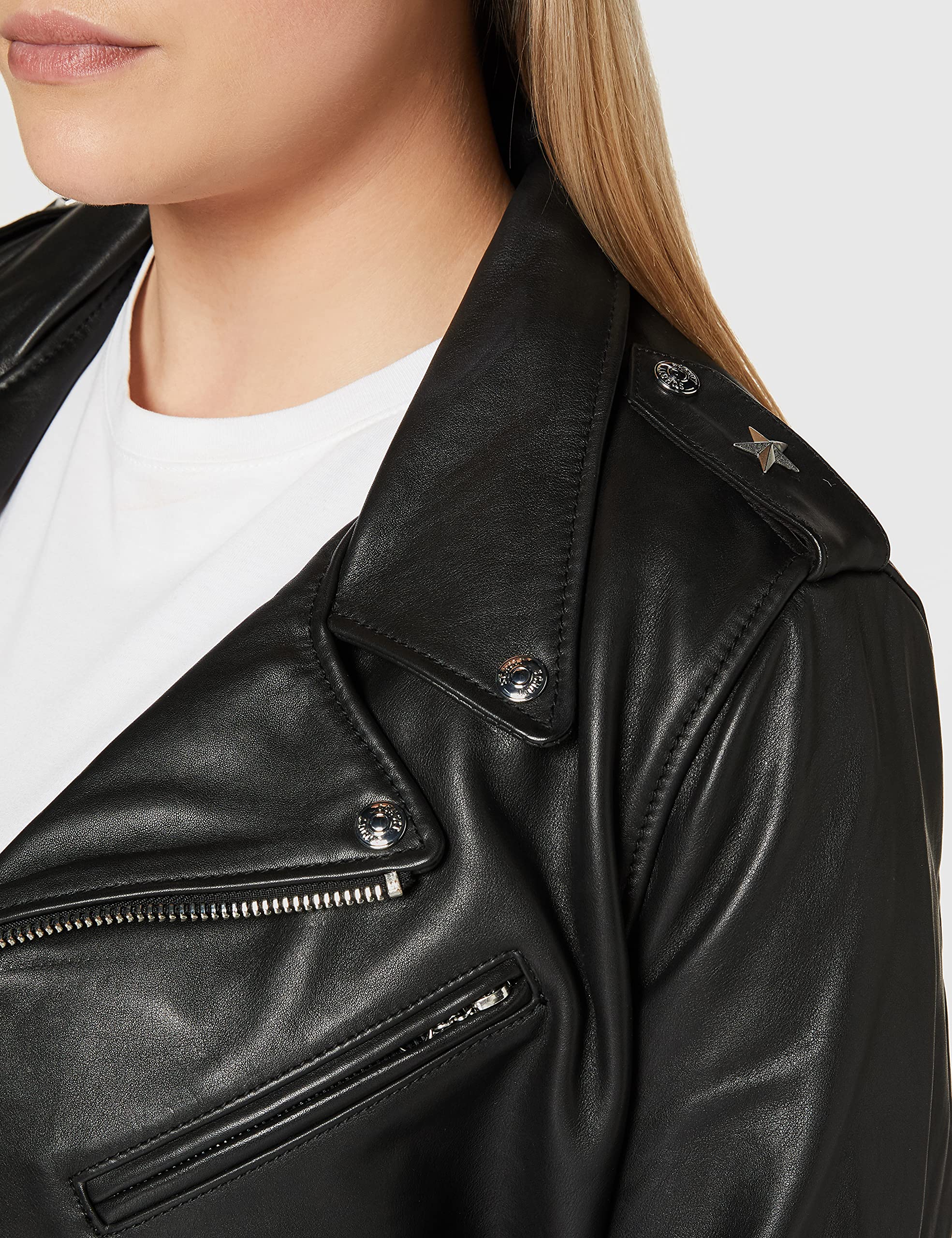 Schott NYC Skórzana kurtka Kobiety Lcw1637