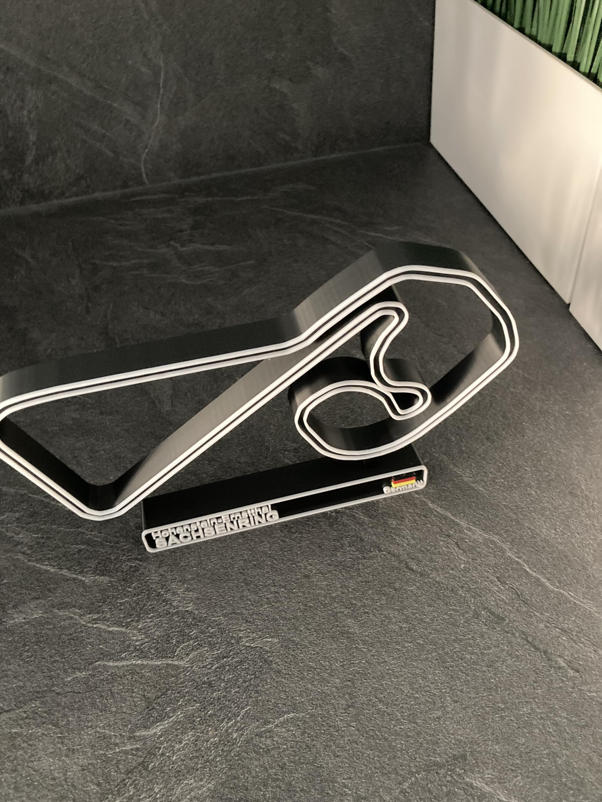 Circuit de Sachsenring, Maquette de Circuit de Course 3D, Décoration Automobile
