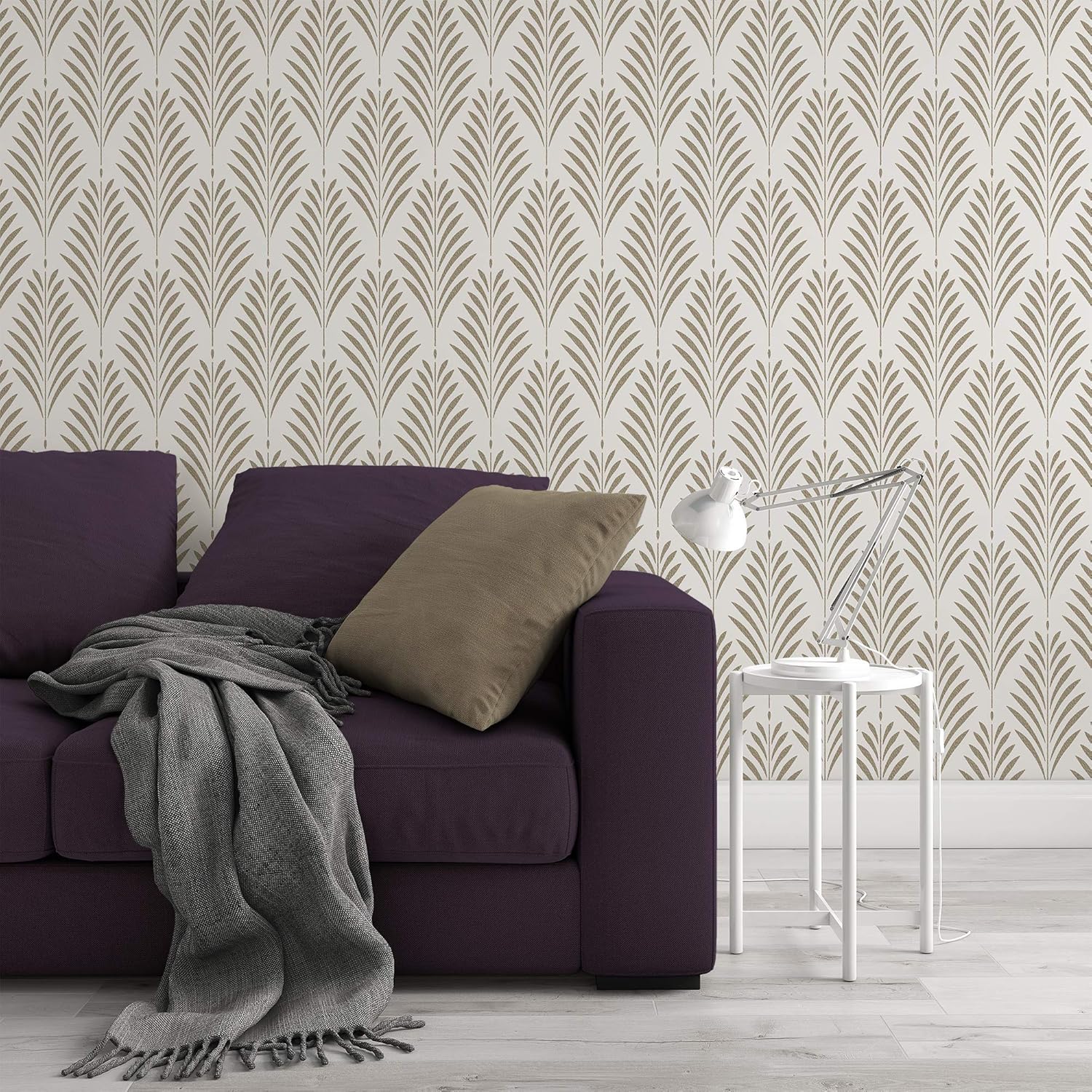 Fern Pattern Wall Stencil for Painting - DIY Home Decor Projects Stencils