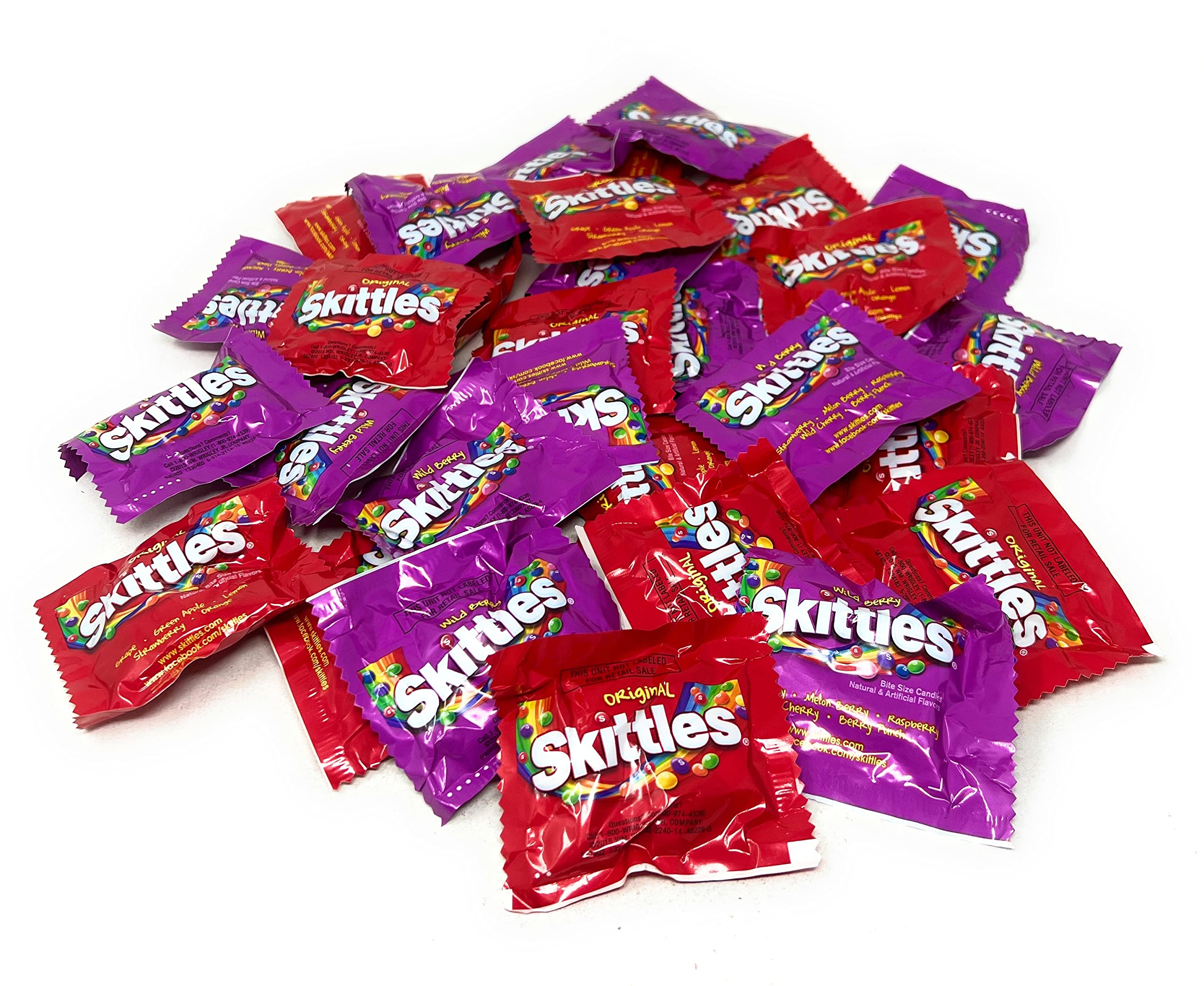 Buy Skittles Wild Berry & Original Favor Variety Candy Coated Fruit