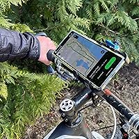 Vista 7 de BiKase BiKGrip Soporte para teléfono de bicicleta, soporte para teléfono de motocicleta, abrazadera para teléfono celular para manillar, clip